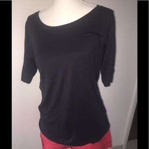 New Feel The Piece elbow sleeve crew neck T shirt